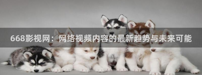 天狼影视剧免费：668影视网：网络视频内容的最新趋势与未来可能